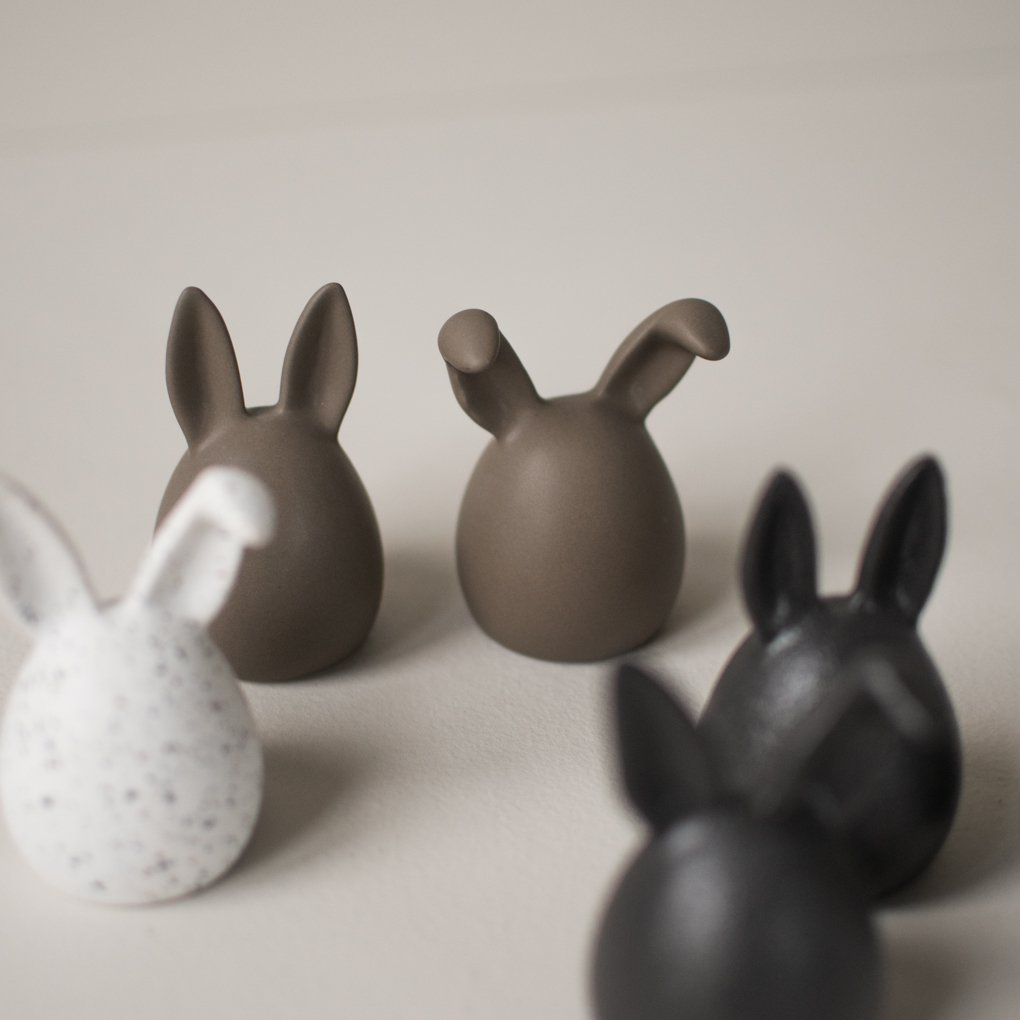 Rabbit Triplets | Pack of 3 | Dust | Ceramic | by DBKD - Lifestory - DBKD