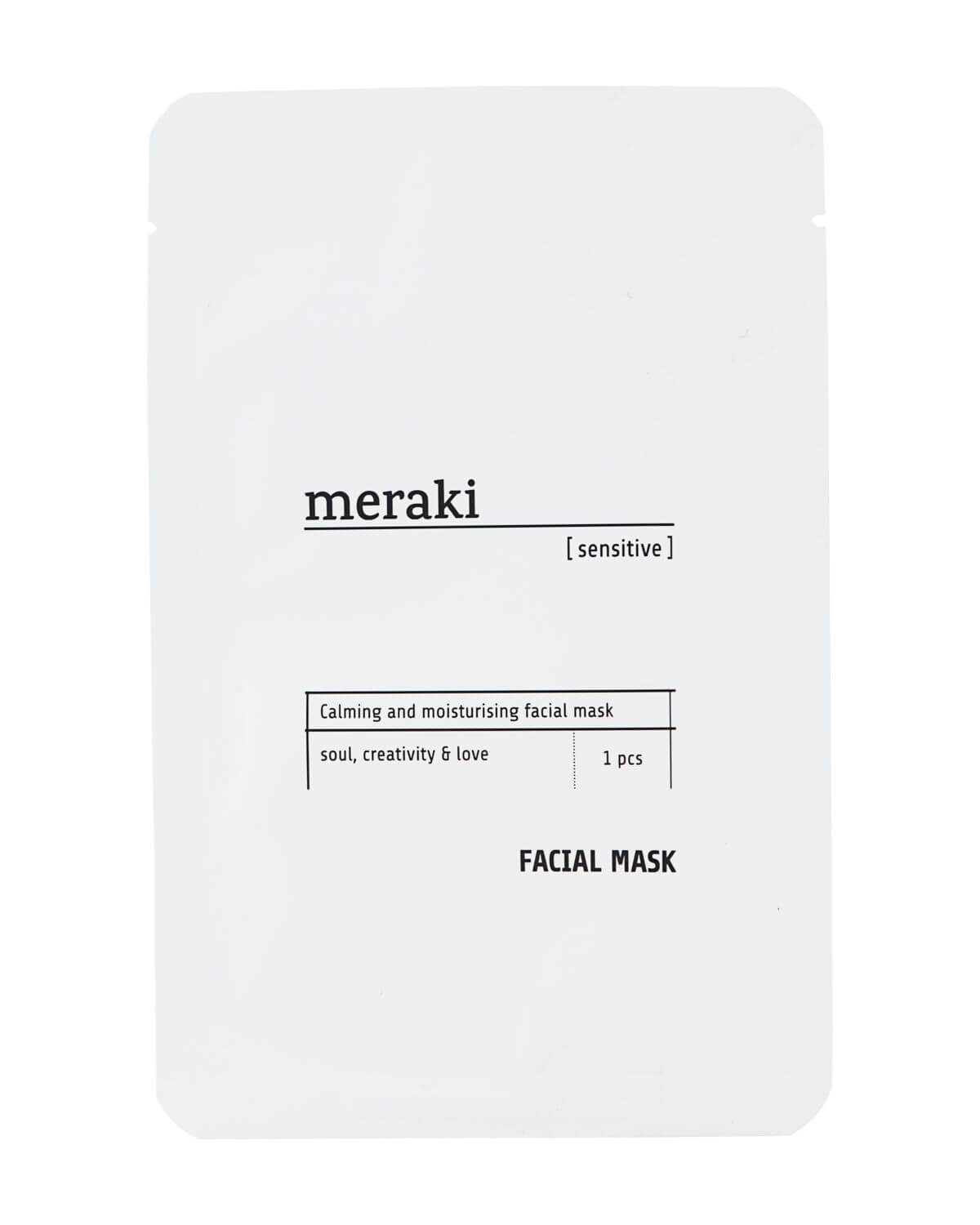 Facial Mask | Sensitive | Aloe, Cucumber & Chamomile | by Meraki - Lifestory - Meraki