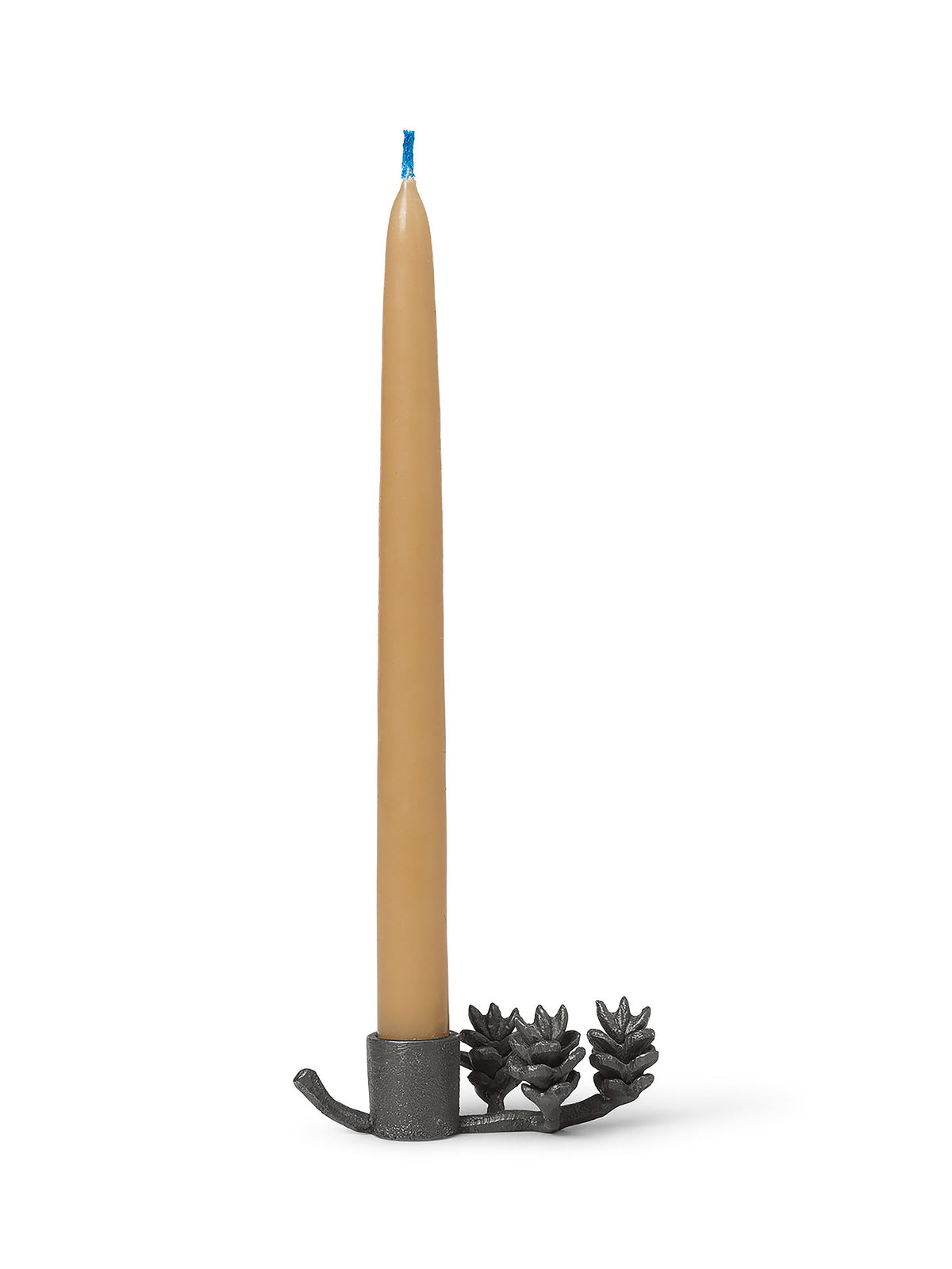 Forest Candle Holder | Black Brass | Fits Pencil Candle - Lifestory - ferm Living