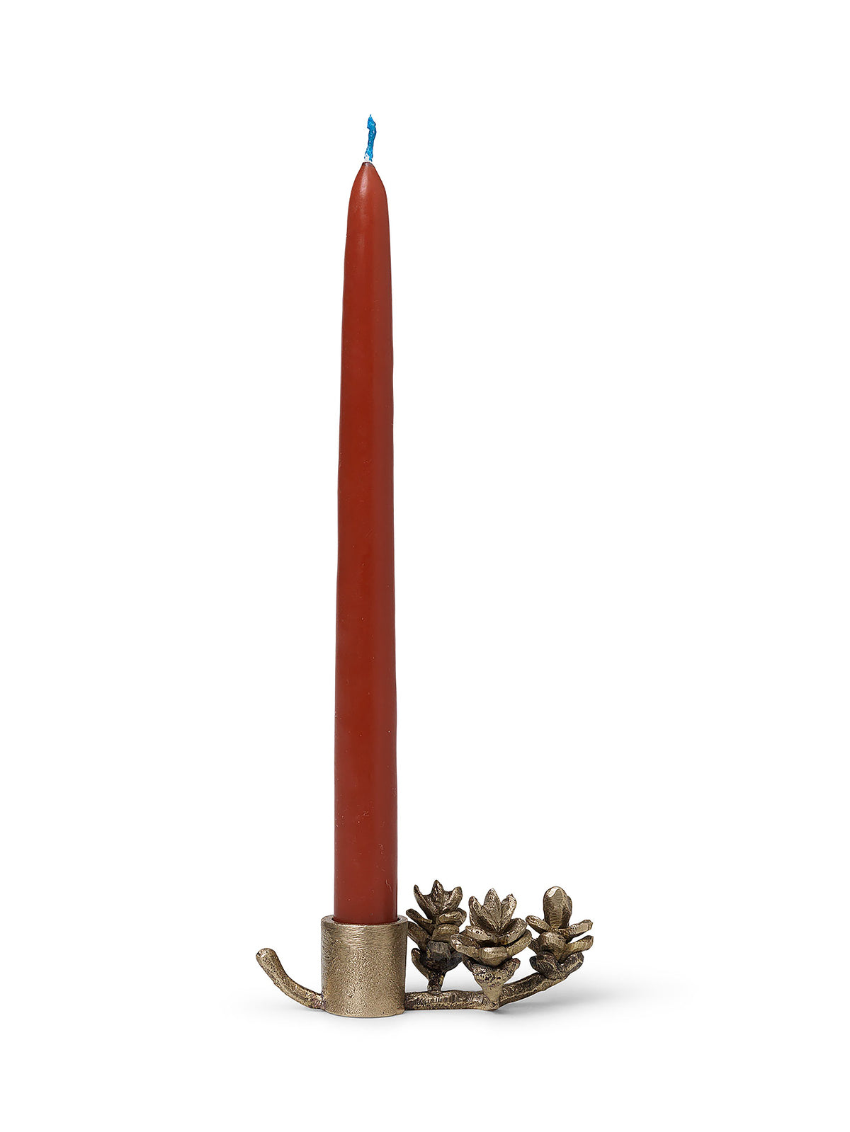 Forest Candle Holder | Brass | Fits Pencil Candle - Lifestory - ferm Living