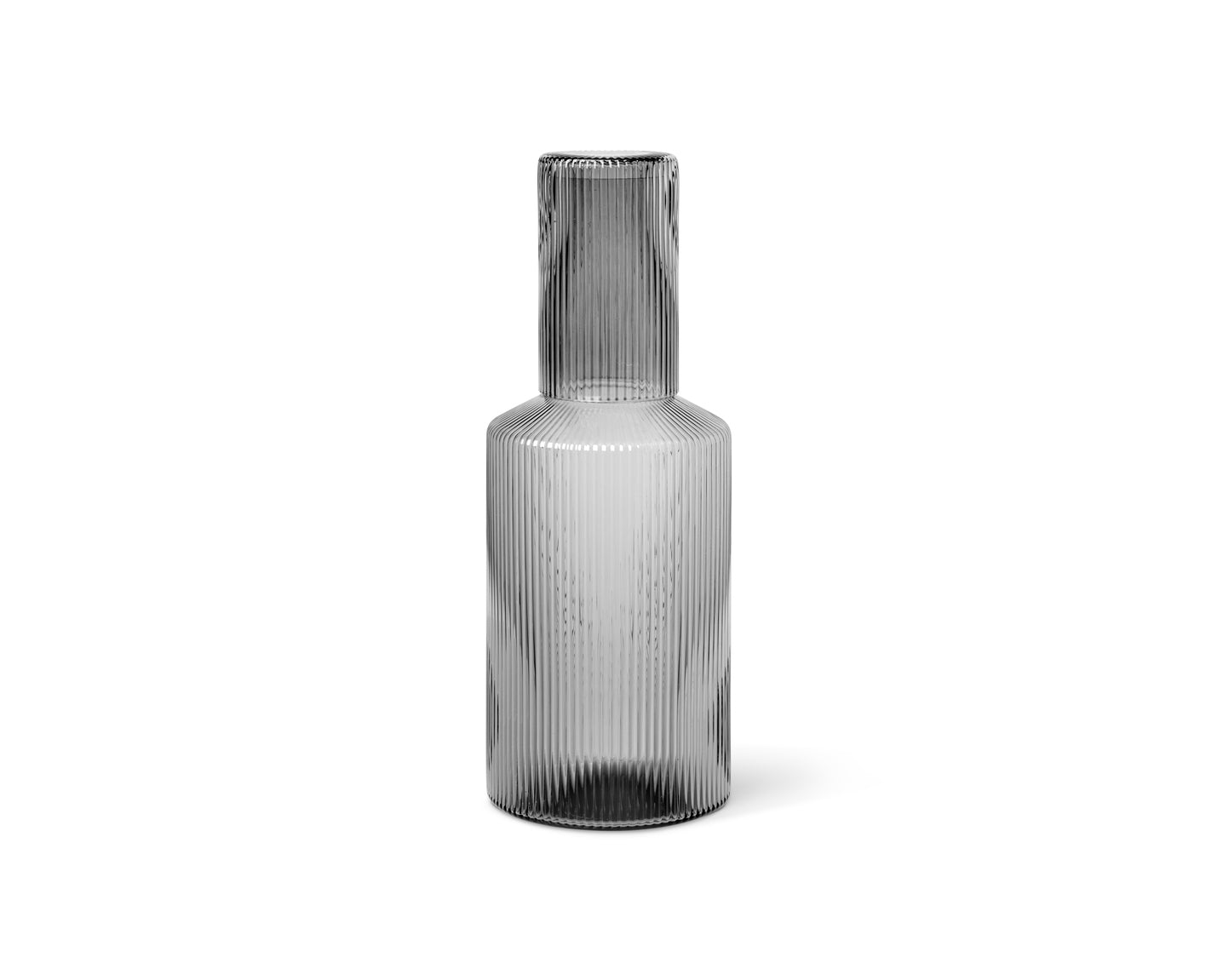 Lid for Ripple Carafe | Smoked Grey | Glass - Lifestory - ferm Living