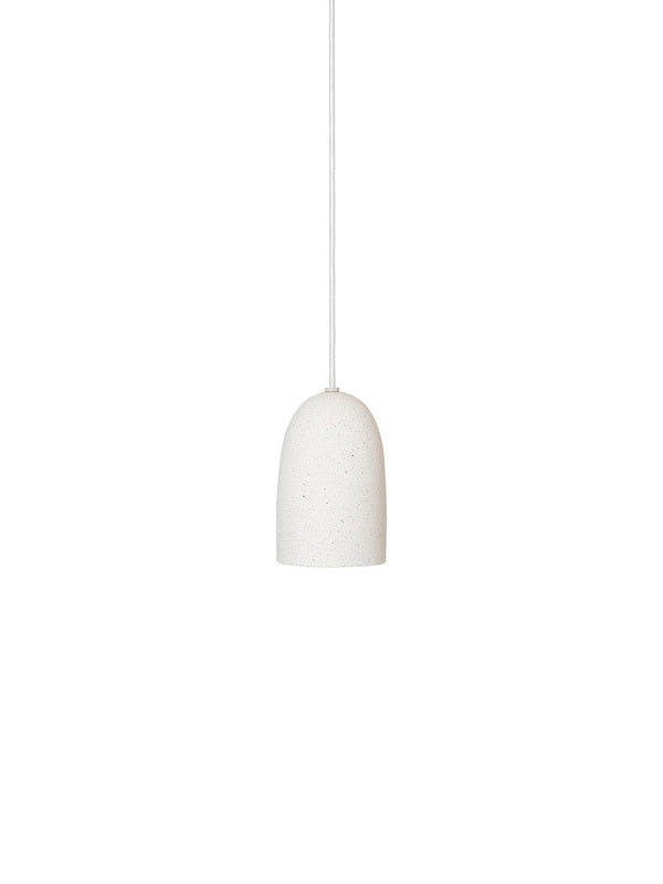 Small Speckle Pendant Lampshade | Off-White Ceramic - Lifestory - ferm LIVING
