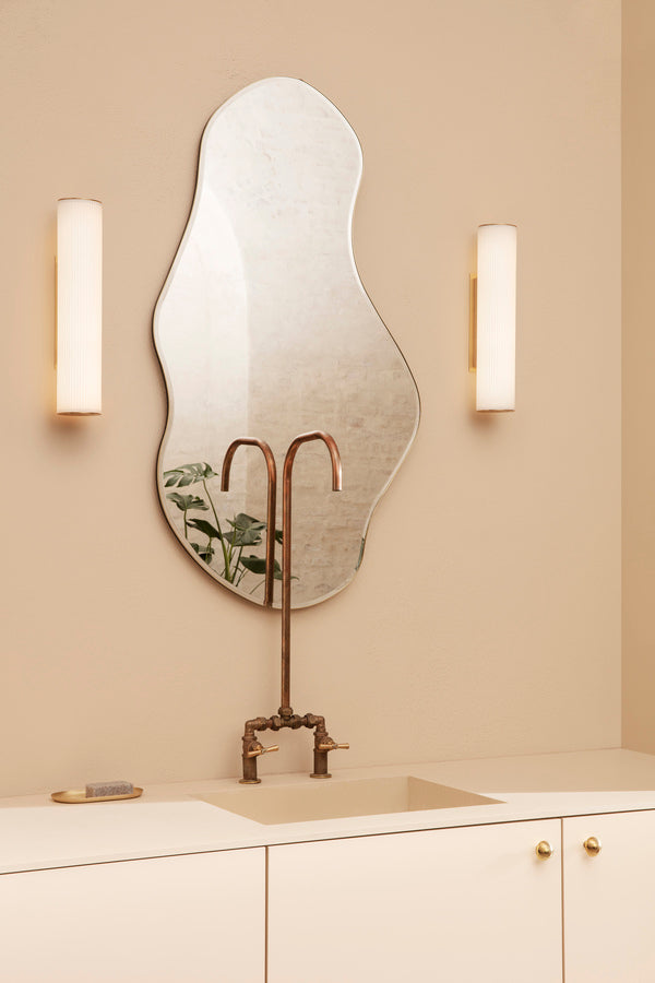 Pond Mirror Brass | Wall Mirror | Large - Lifestory - ferm LIVING