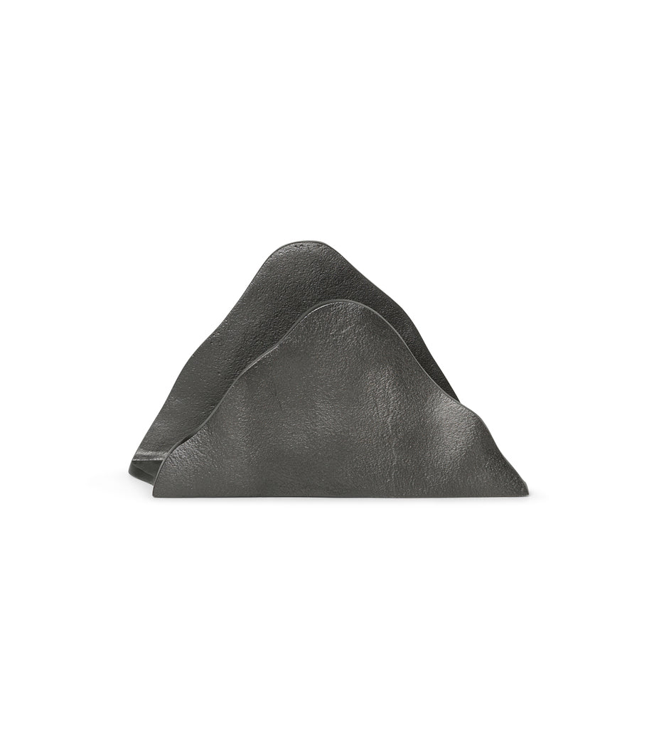 Yama Letter Holder | Desk Organiser | Blackened Aluminium - Lifestory - ferm LIVING