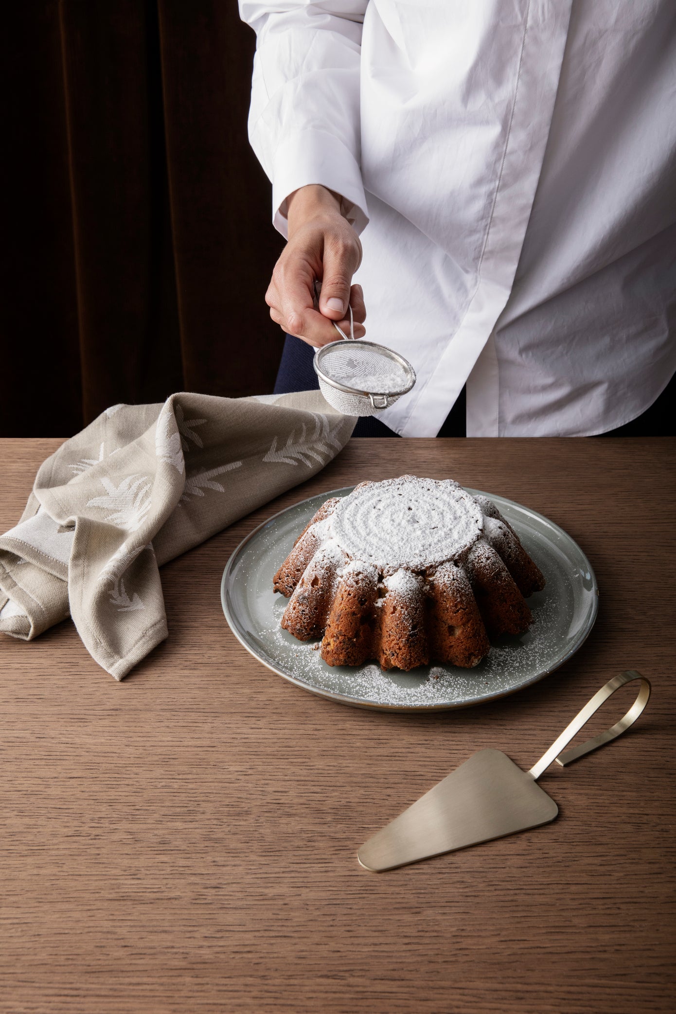 Fein Cake Server | Brass - Lifestory