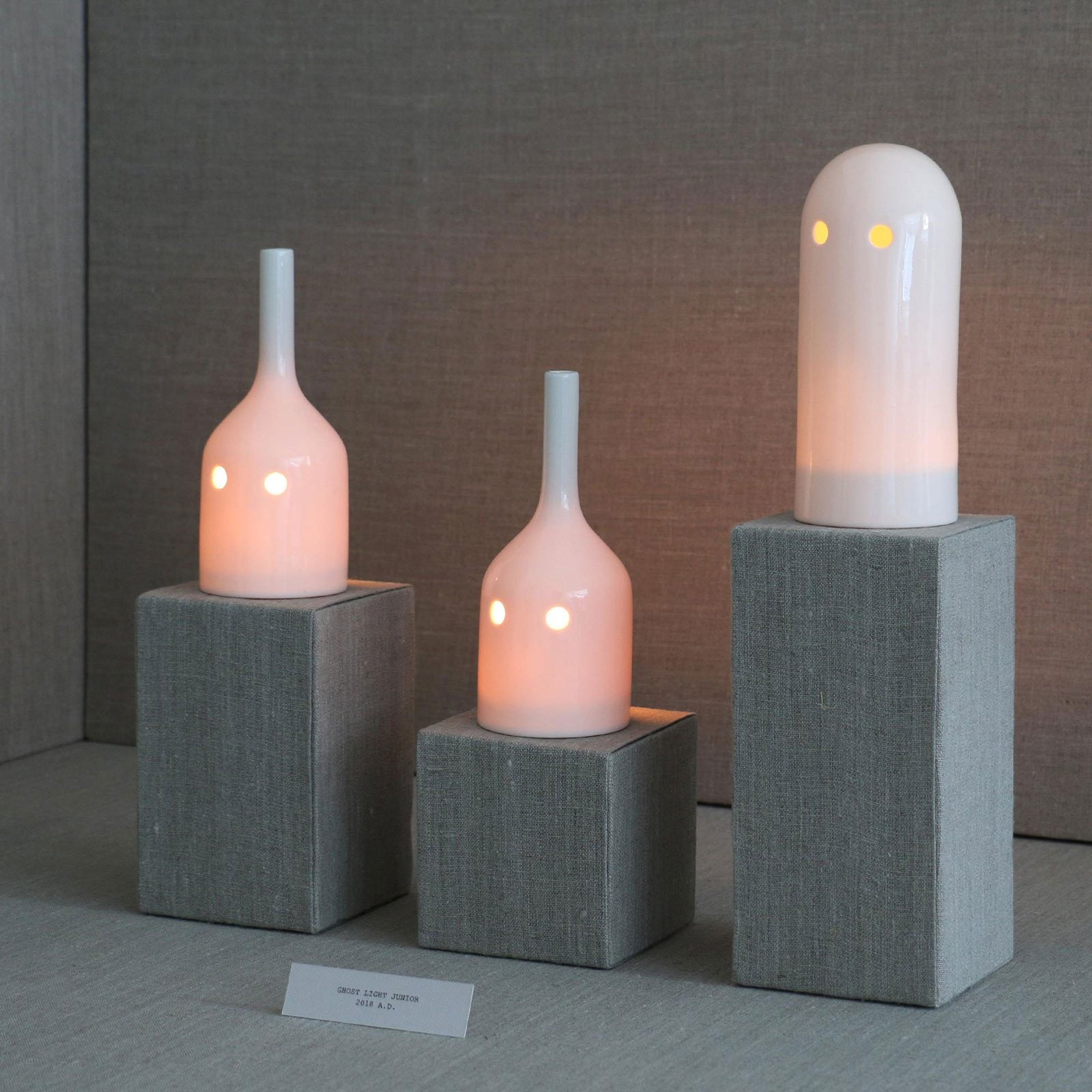 Ghost Light Tealight Candle Holder - Lifestory - Studio Arhoj