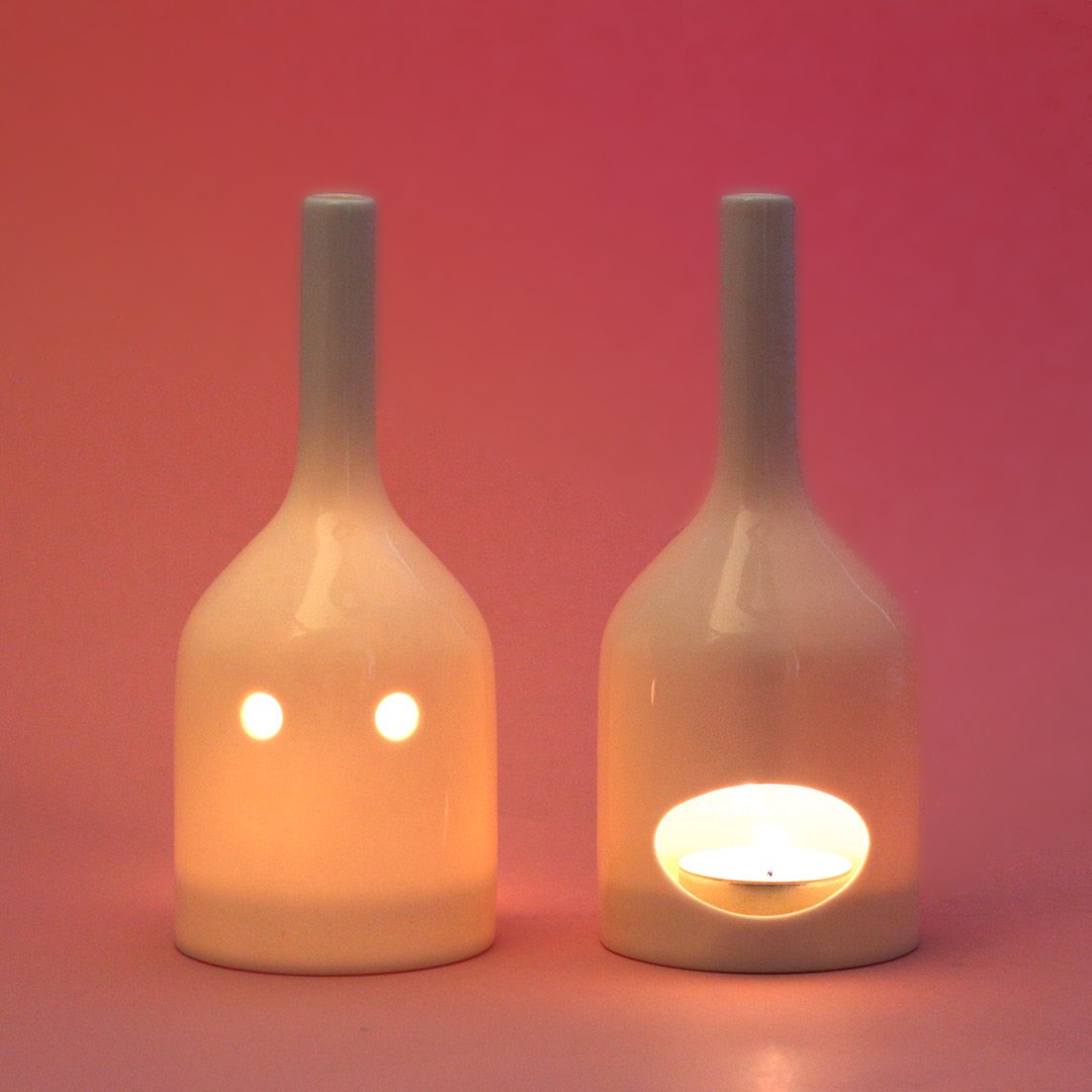 Ghost Light Junior | Tealight Candle Holder - Lifestory - Studio Arhoj