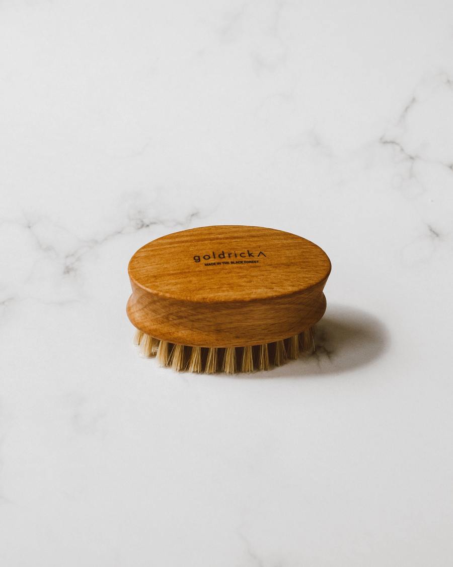 Nail Brush | Wooden | Plant-Based Bristles - Lifestory - Goldrick Natural Living