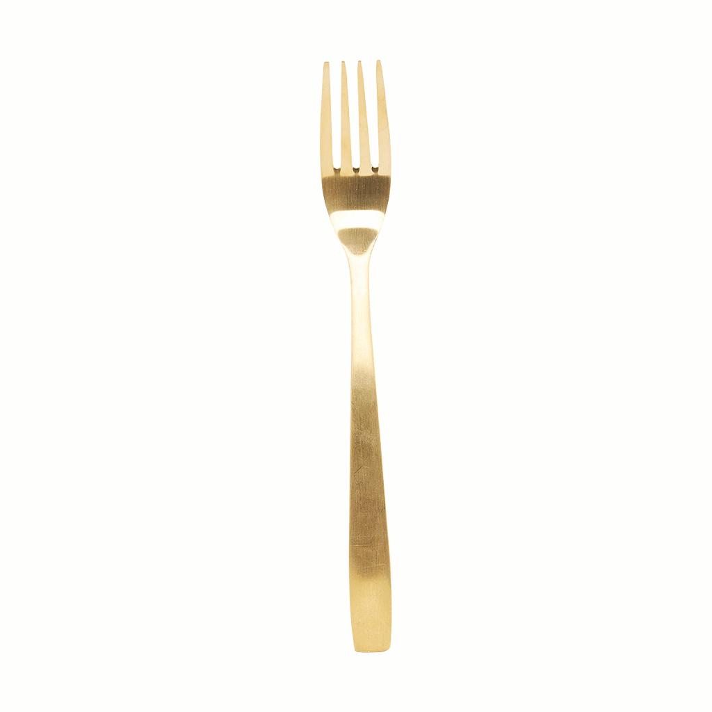 Fork | Gold Plated Stainless Steel | by House Doctor - Lifestory - House Doctor