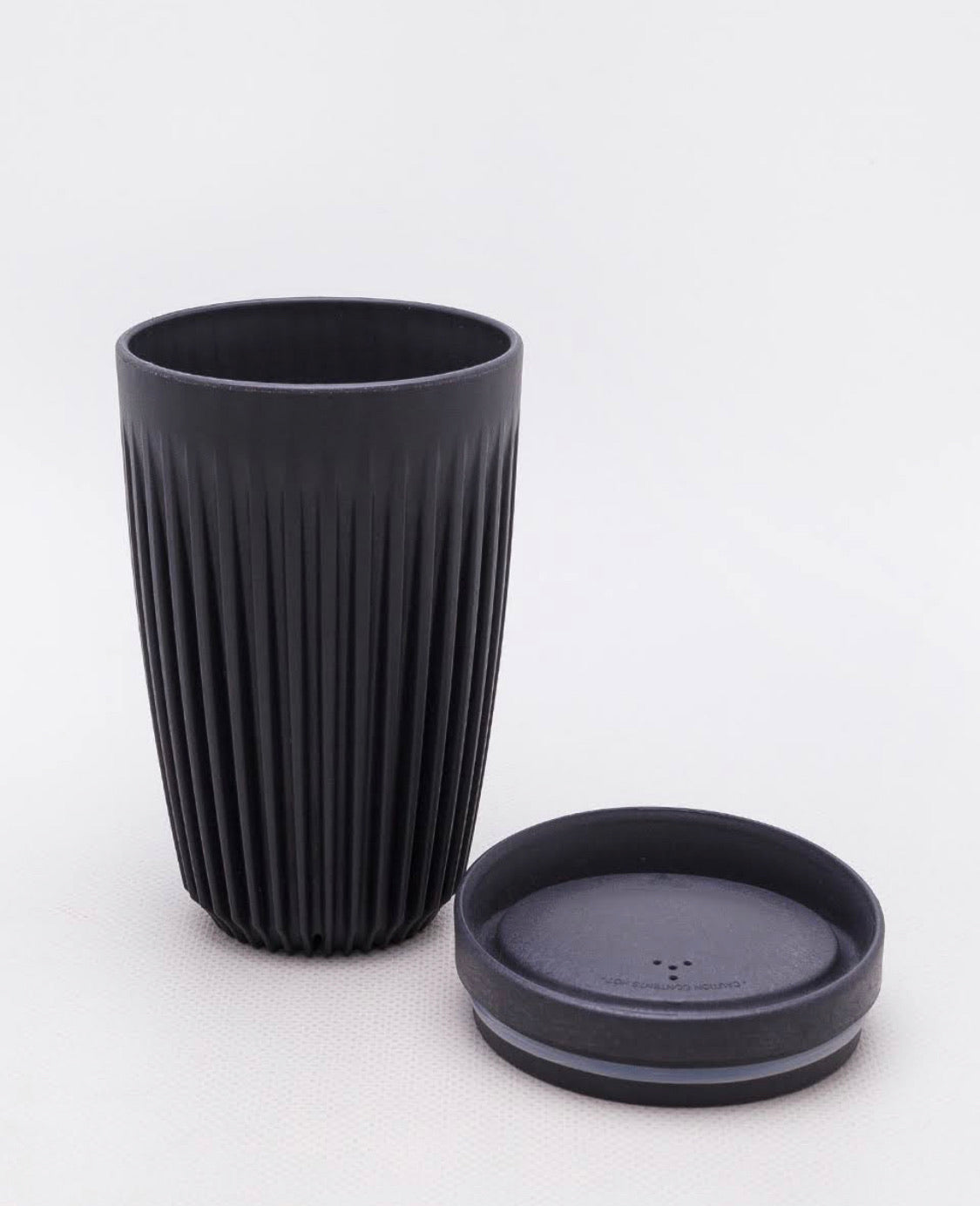 Huskee Reusable Cup and Lid - 12oz Charcoal - Lifestory - Huskee Cups