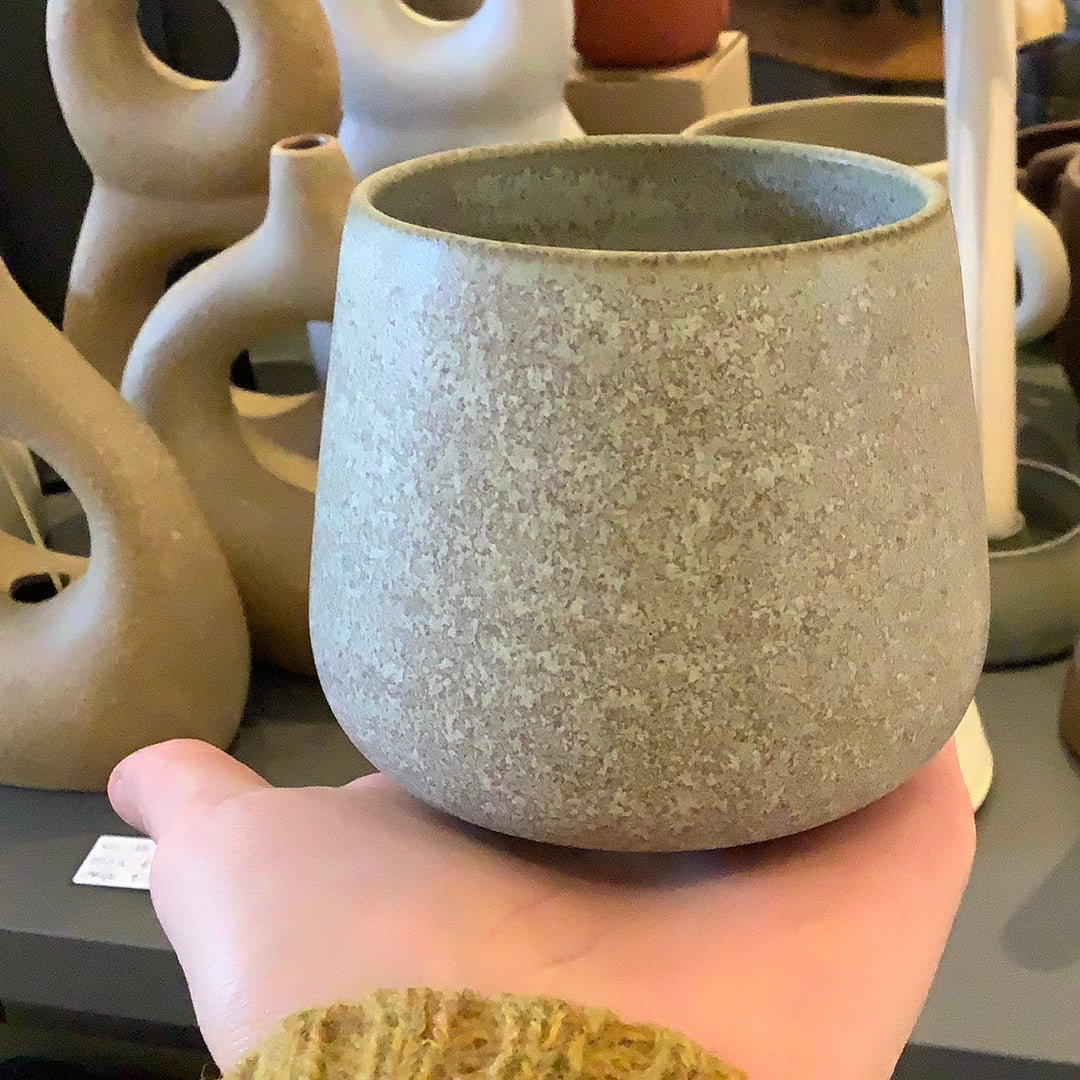 Large Cup - 300ml | Frost | Hand Thrown Stoneware | by Aku Ceramics - Lifestory - Aku Ceramics