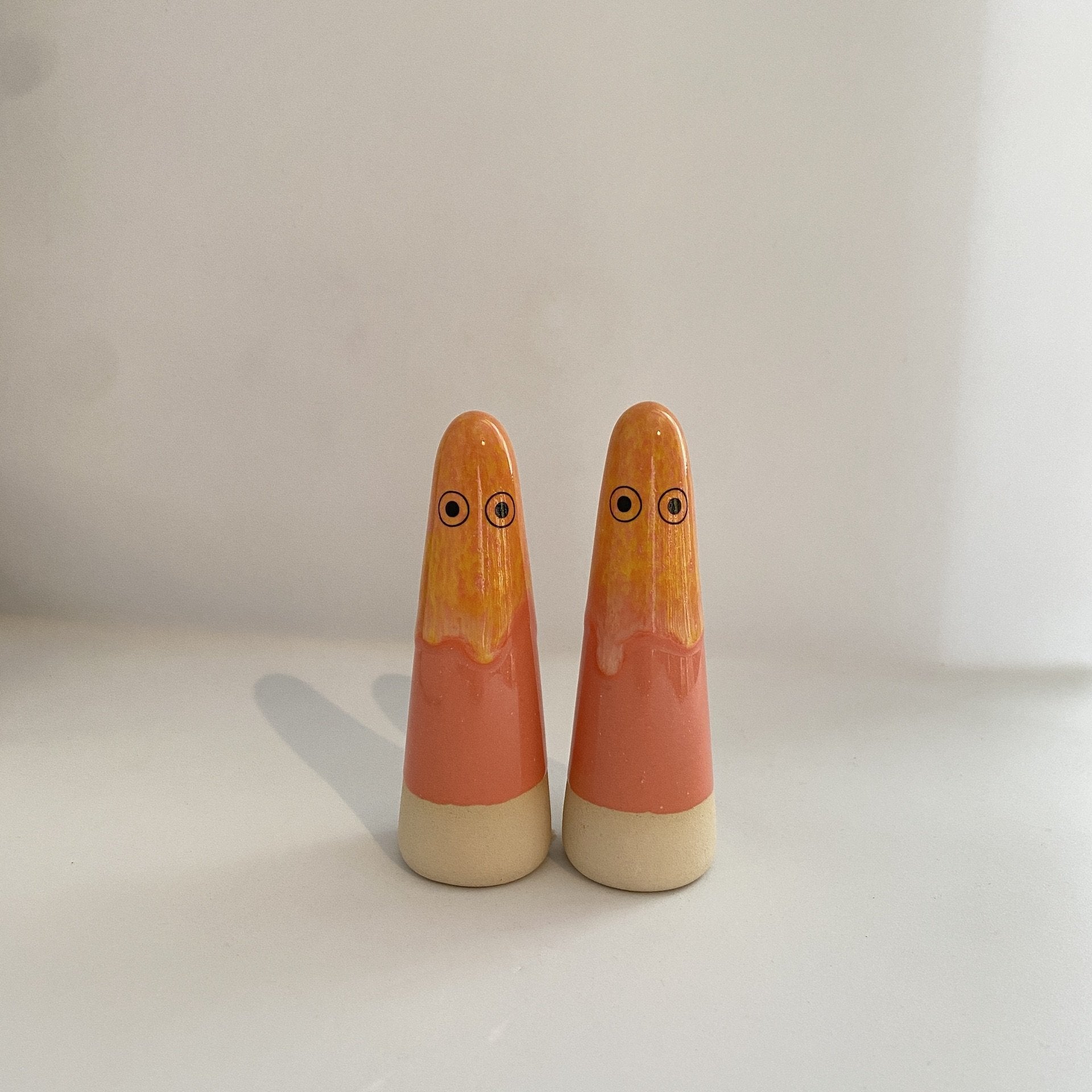 Pair of Ghosts | Melba Melt | Ceramic Figurine | by Studio Arhoj - Lifestory - Studio Arhoj