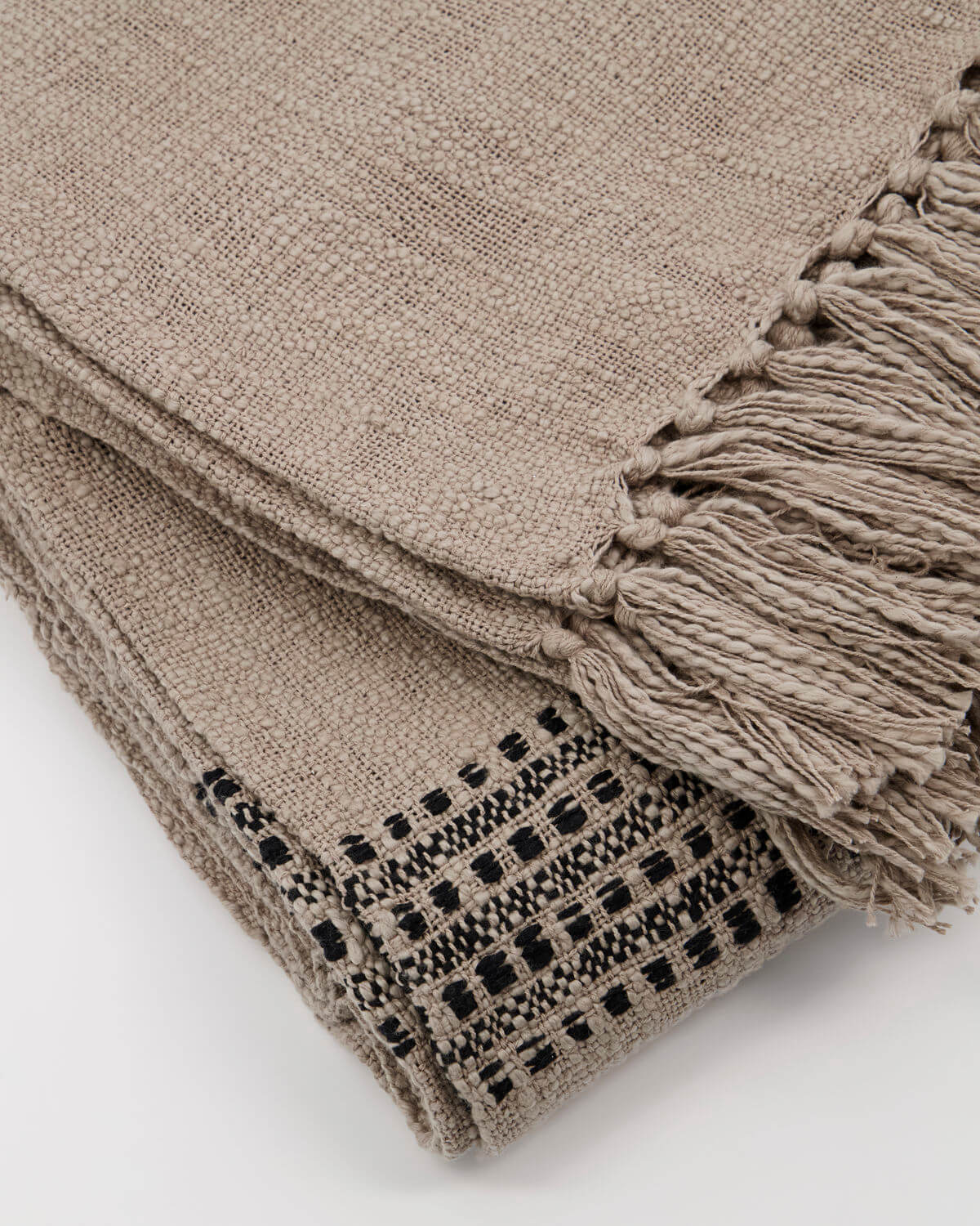 Kolonia Throw | 180 x 130 | Sand | Cotton | by House Doctor - Lifestory - House Doctor