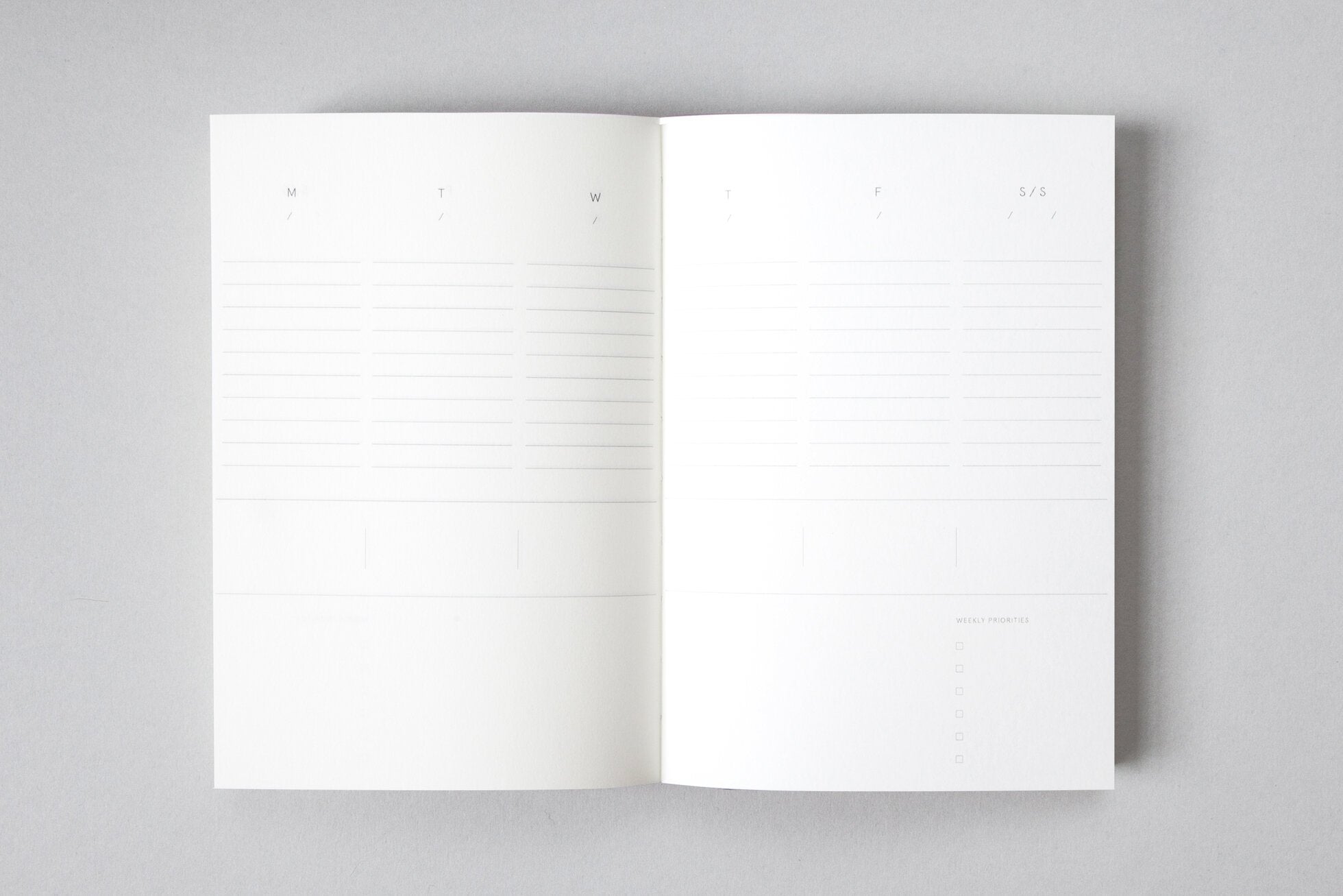 Ltd Edition Layflat Daily Planner | A5 | Sophie Print | Blue/Green | by Ola - Lifestory - ola