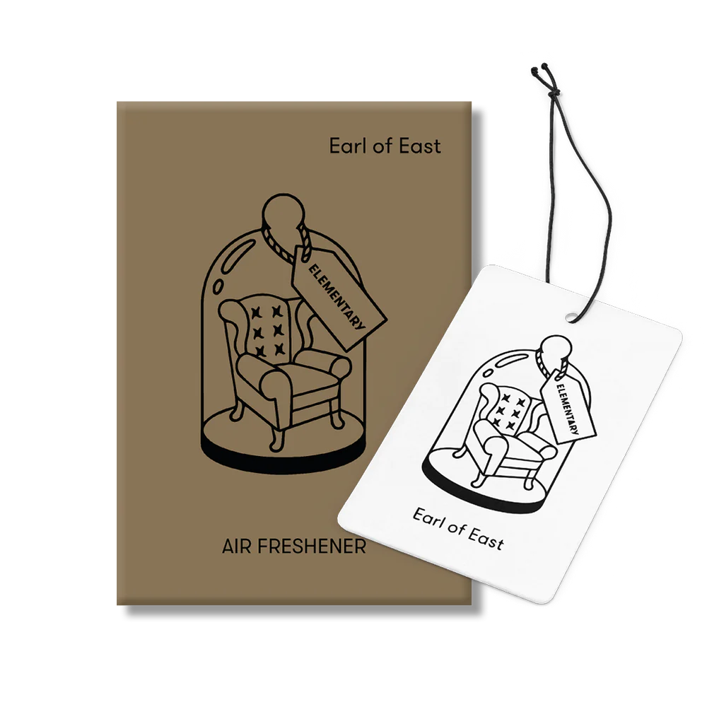 Air Freshener | Elementary | Tobacco Leaf, Amber & Leather | by Earl of East - Lifestory - Earl of East