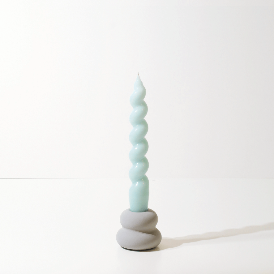 Ljus Candlestick Holder | Grey | Small | Concrete | by Concrete Goods - Lifestory - Concrete Goods