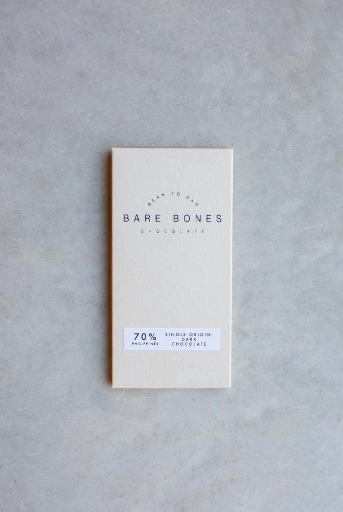 Ltd Edition - Philippines 70% Dark Chocolate | 70g | by Bare Bones - Lifestory - Bare Bones