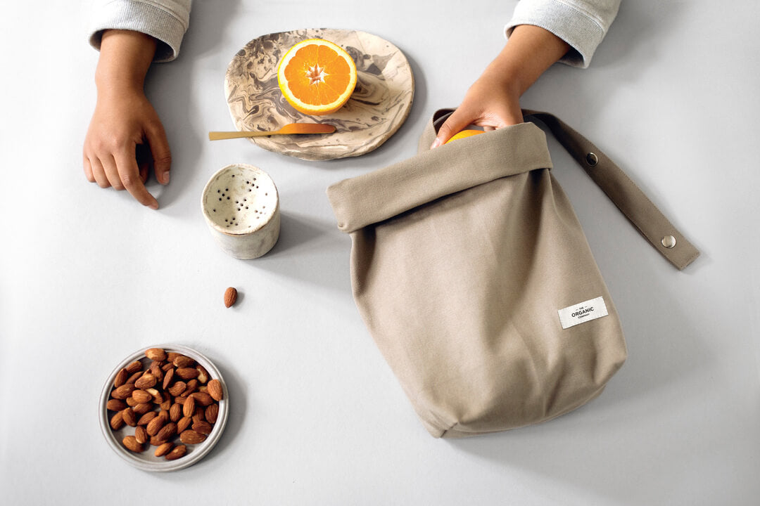 Lunch Bag | Stone | by The Organic Company - Lifestory - The Organic Company