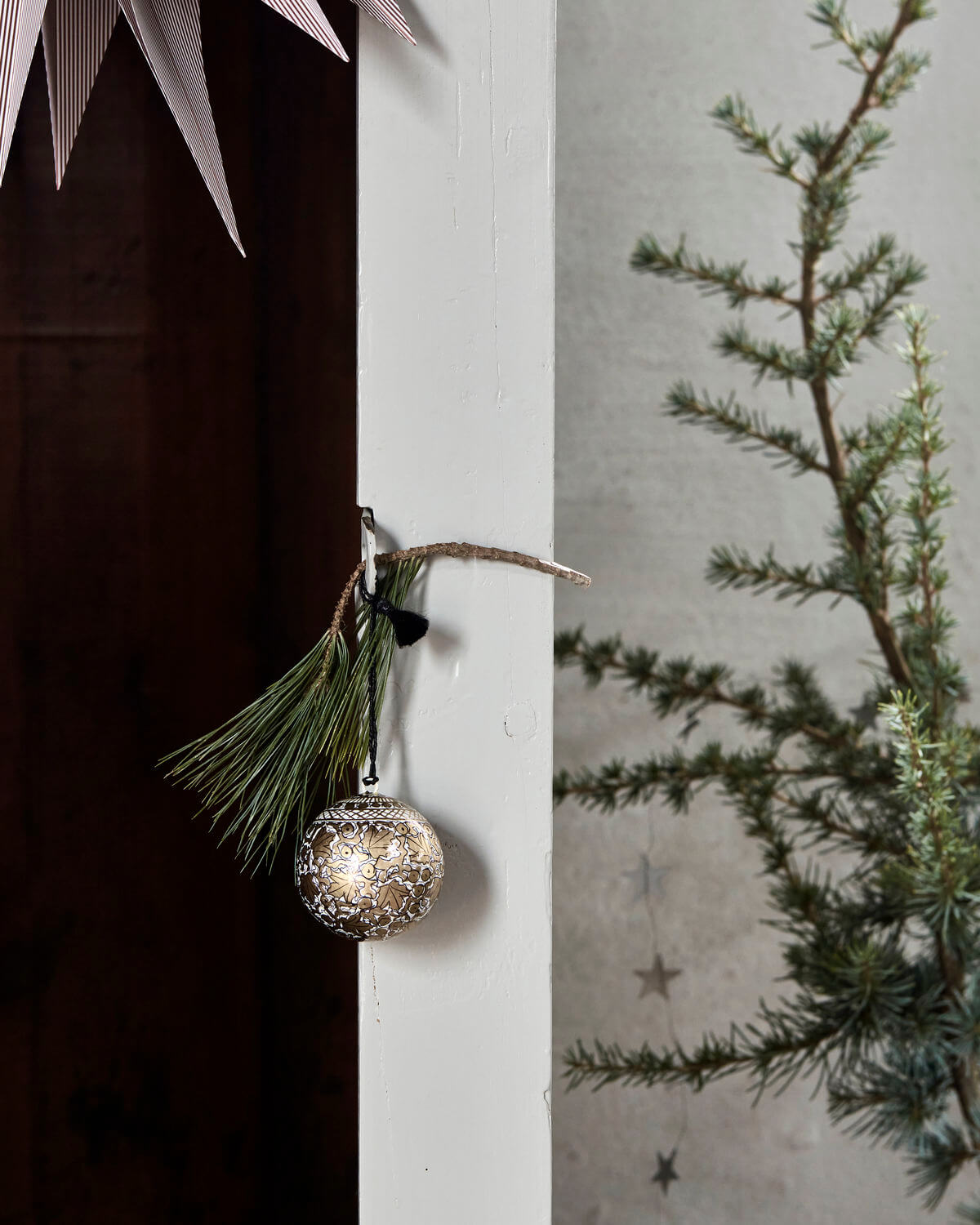 Mache Ornament | Gold | Paper Mache | by House Doctor - Lifestory - House Doctor