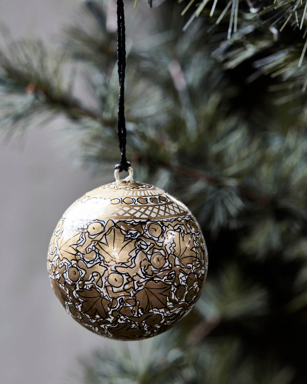 Mache Ornament | Gold | Paper Mache | by House Doctor - Lifestory - House Doctor