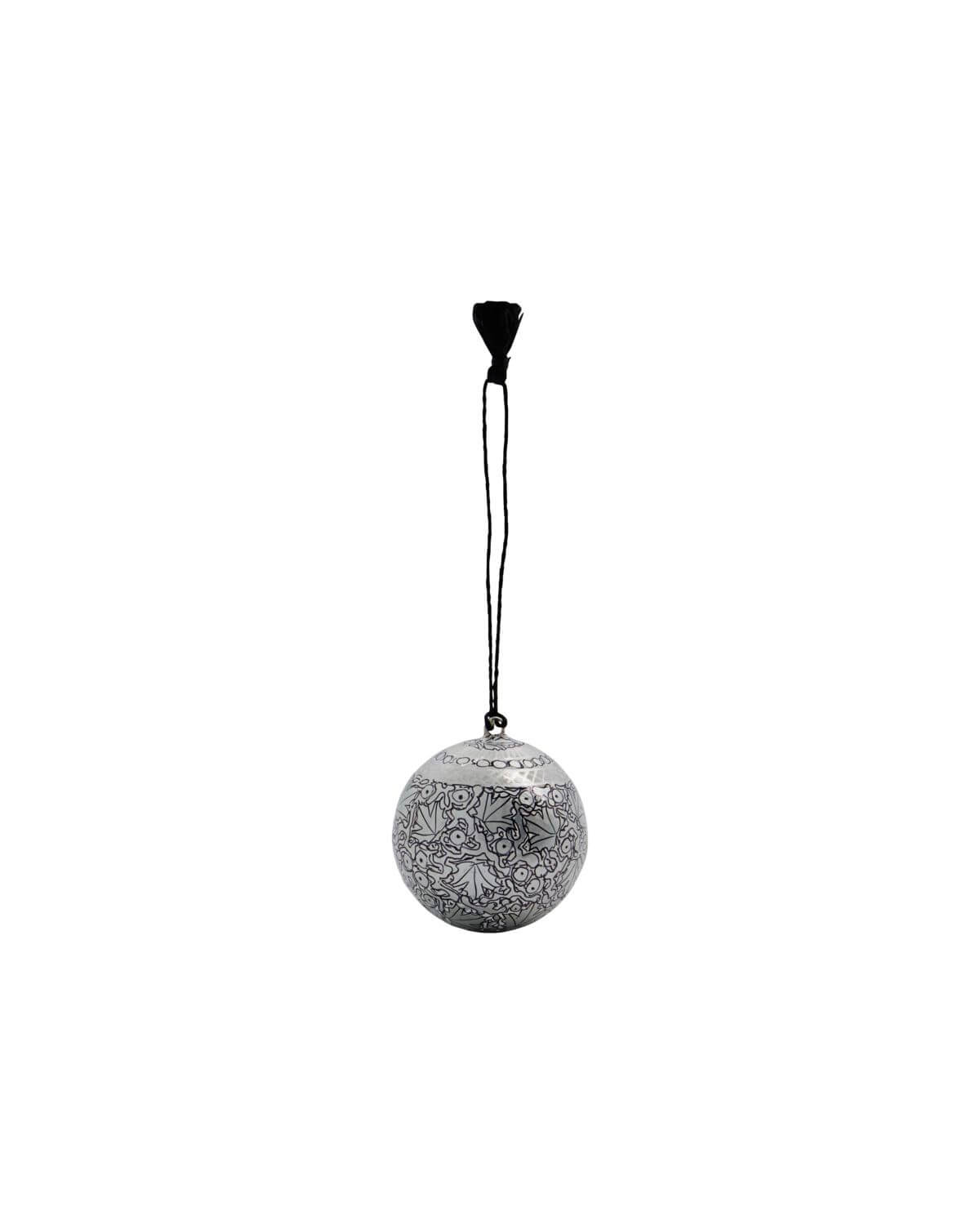 Mache Ornament | Silver | Paper Mache | by House Doctor - Lifestory - House Doctor
