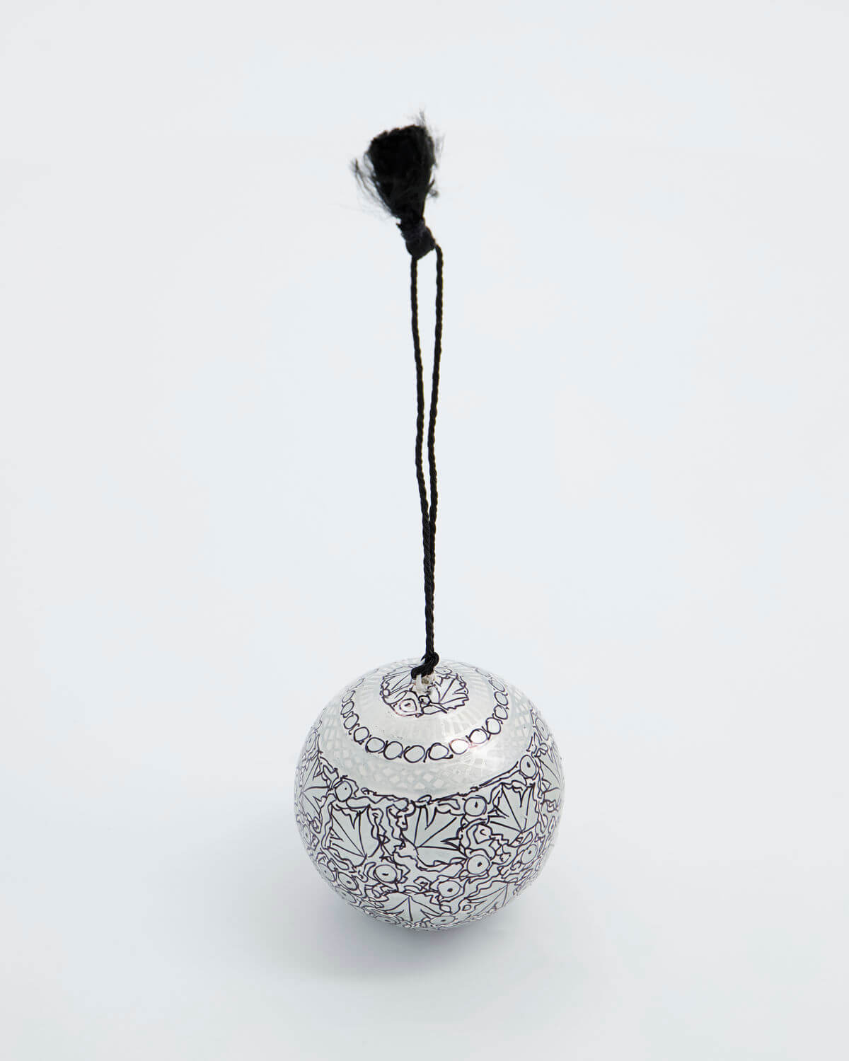 Mache Ornament | Silver | Paper Mache | by House Doctor - Lifestory - House Doctor