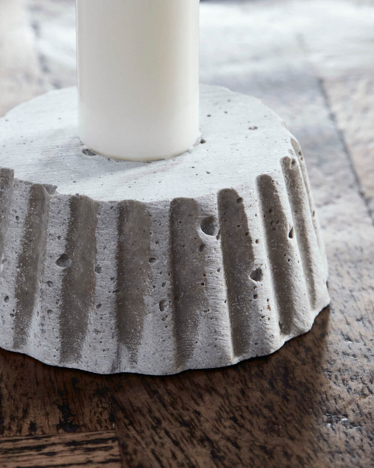 Mold Bake | 7cm Candle Holder | Grey | by House Doctor - Lifestory - House Doctor