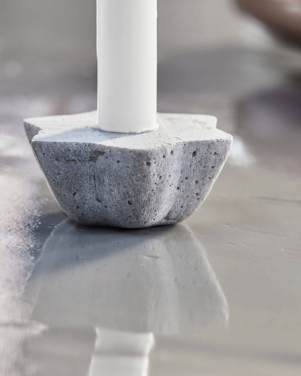 Mold Little Star | Candle Holder | Grey | by House Doctor - Lifestory - House Doctor