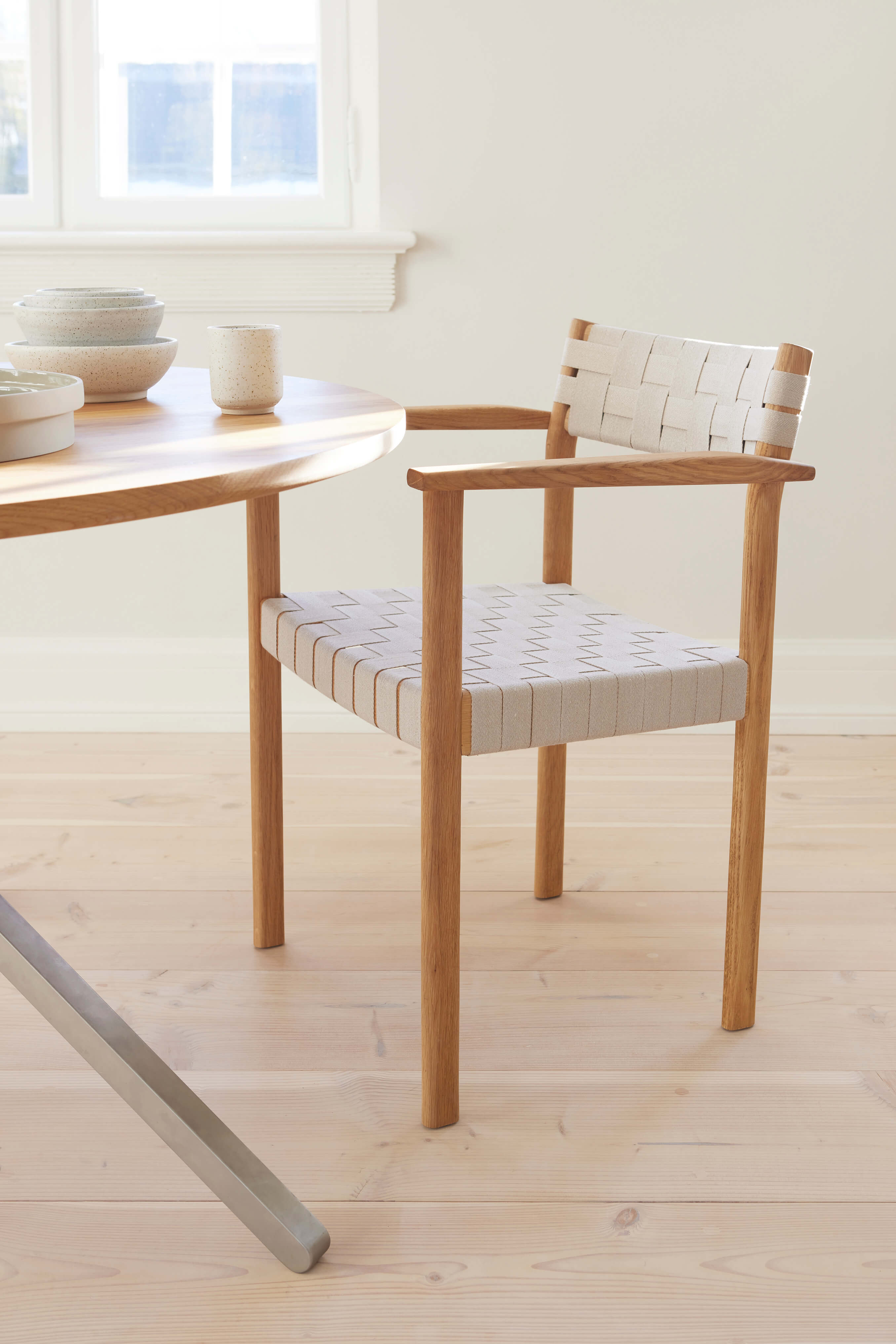 Motif Armchair | White Oak | by Form & Refine - Lifestory - Form & Refine