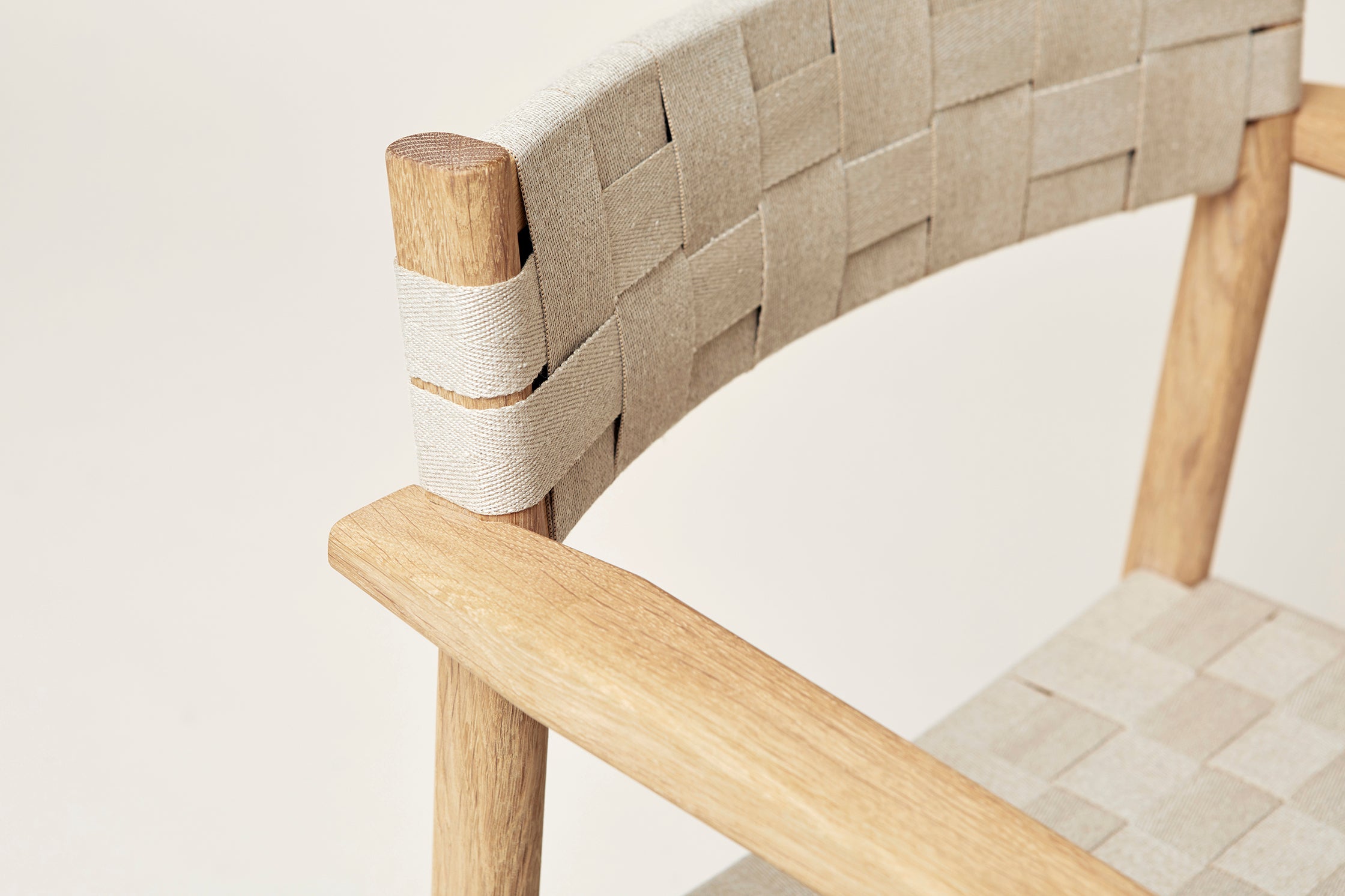 Motif Armchair | White Oak | by Form & Refine - Lifestory - Form & Refine