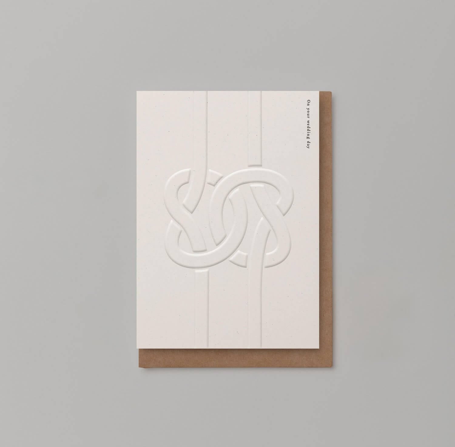 On Your Wedding Day | Card | Luxury Embossed Design | by Kinshipped - Lifestory - Kinshipped