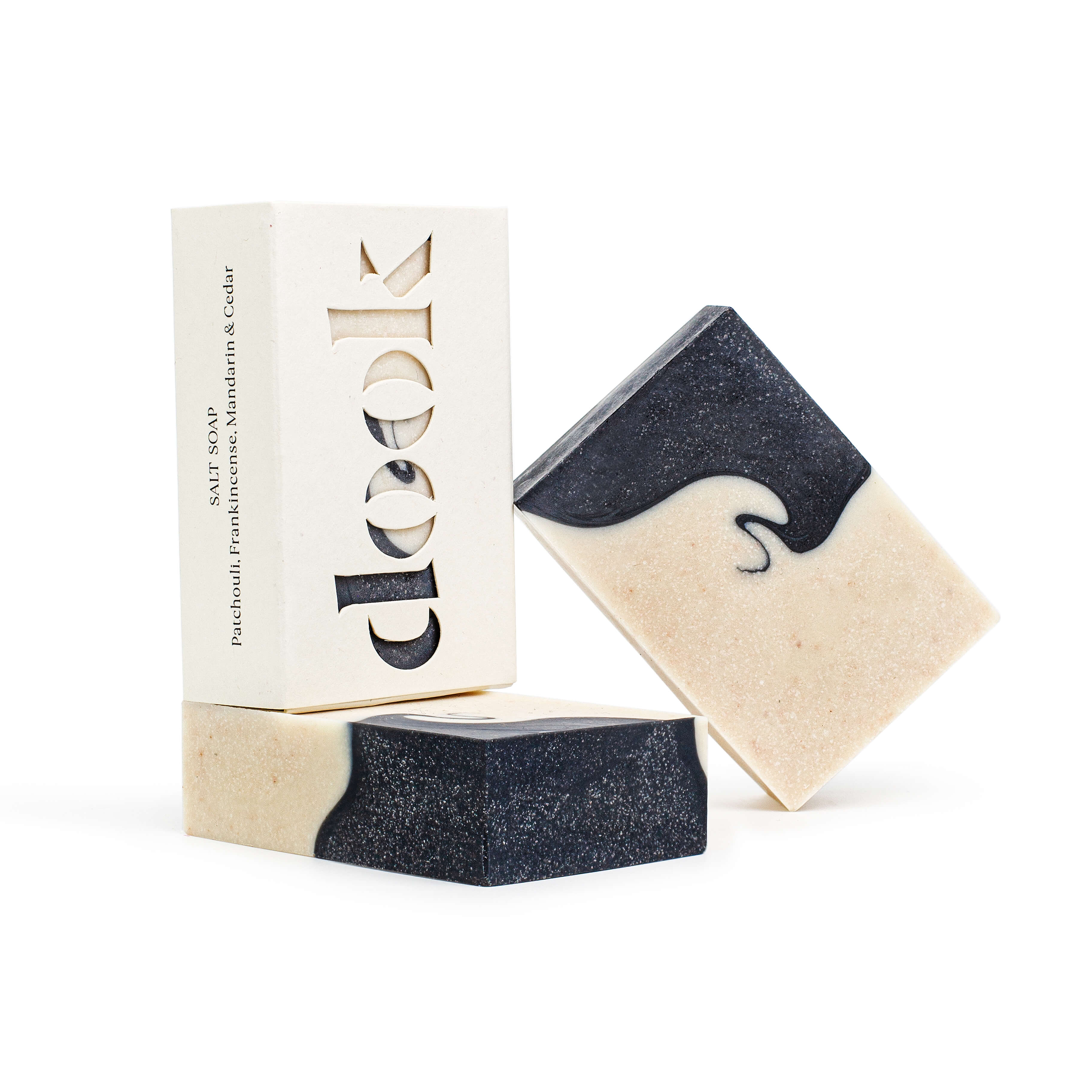 Salt Soap Bar | Patchouli, Frankincense, Mandarin & Cedar | by Dook - Lifestory - Dook