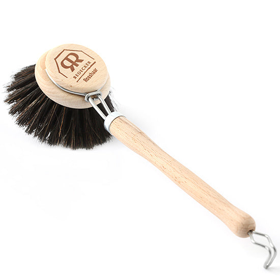 Dishwashing Brush - black - soft bristle - Lifestory - Redecker