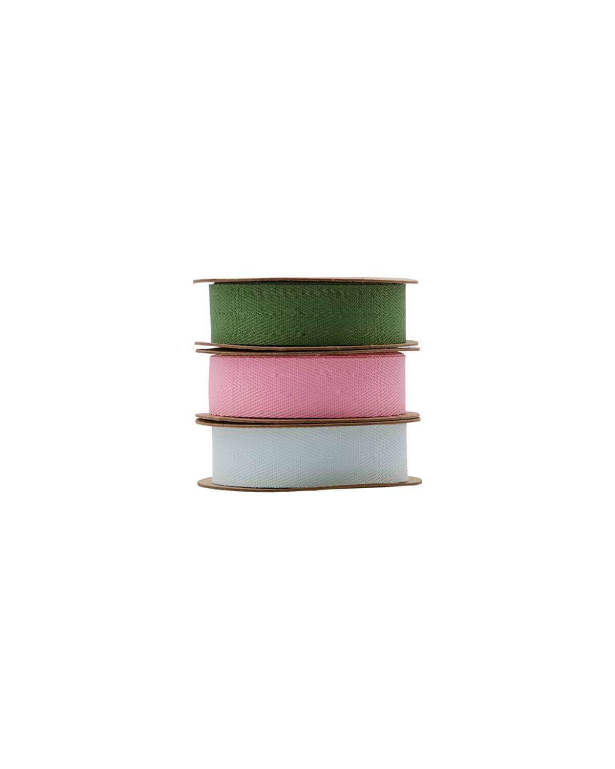 Herringbone Ribbon | 5m | Green, Pink or Light Blue | by House Doctor - Lifestory - House Doctor