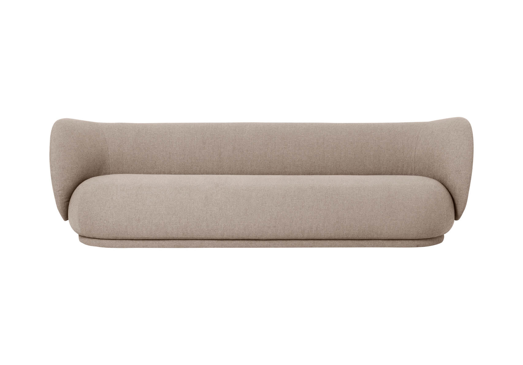 Rico Sofa | 4 Seater | Bouclé Fabric | Various Colours | by ferm Living - Lifestory - ferm Living