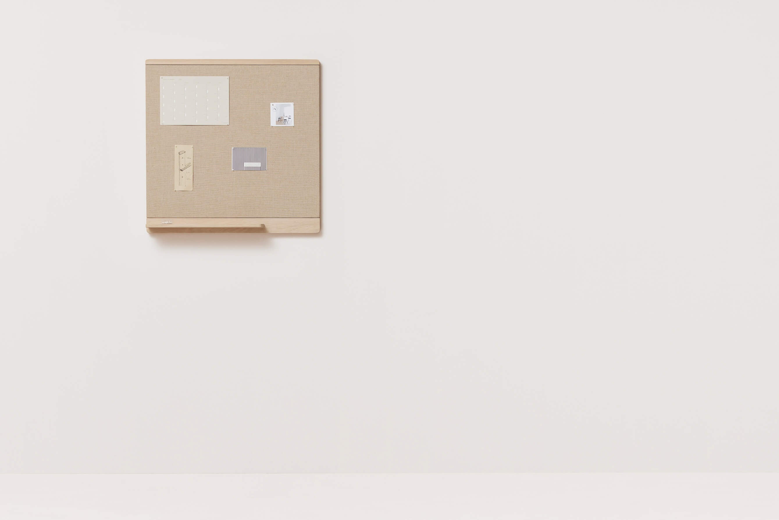 Rim Pinboard | White Oak | by Form & Refine - Lifestory - Form & Refine