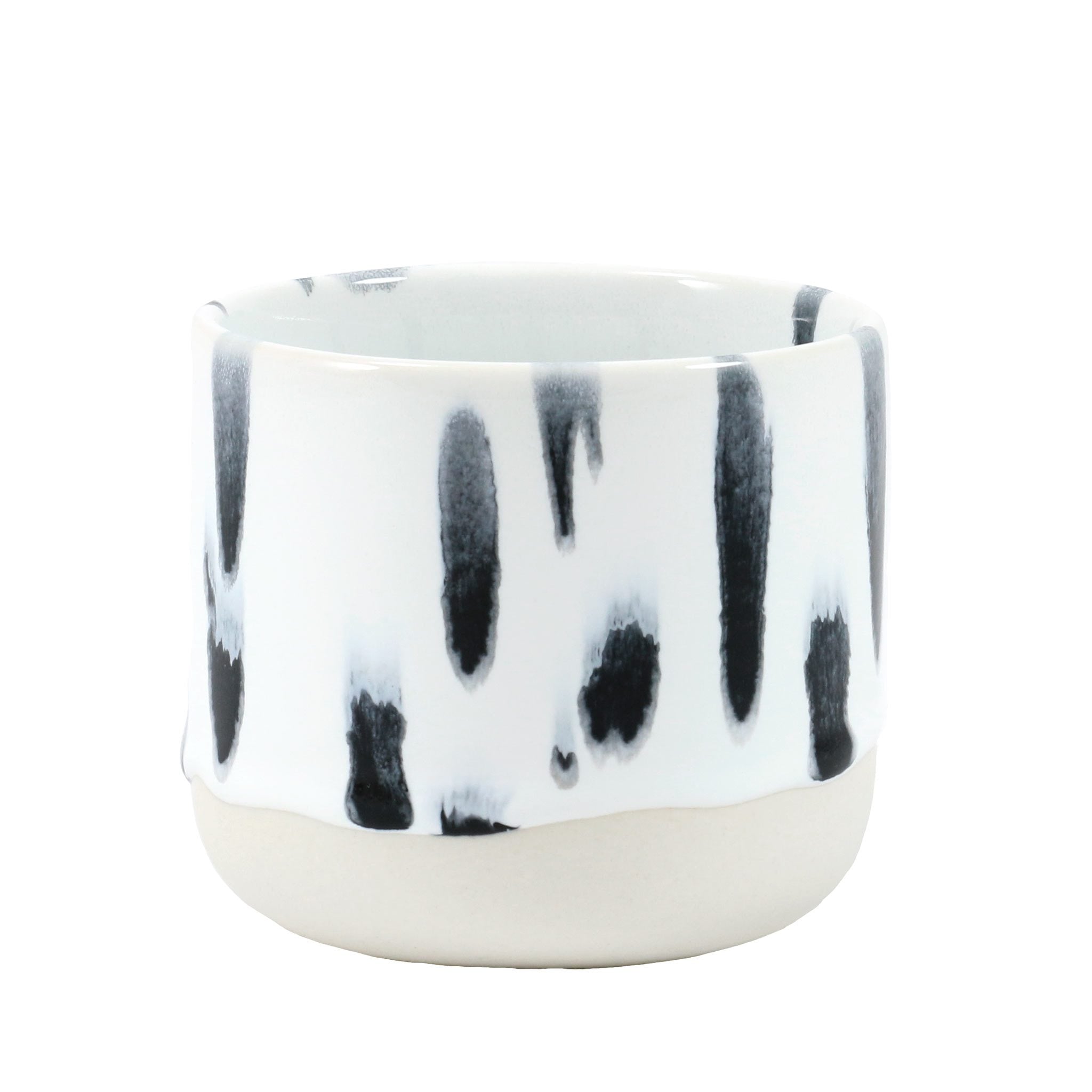 Sip Cup White and Black 'Spot' by Studio Arhoj - Lifestory - Studio Arhoj