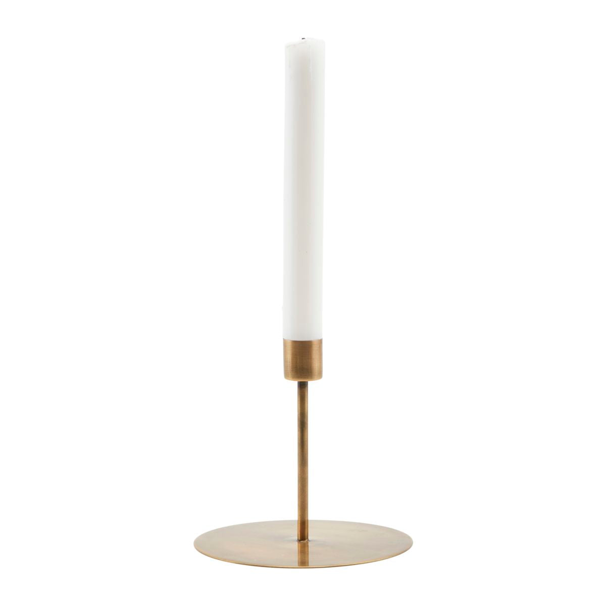 Candle Holder | Low | Anit | Antique Brass | by House Doctor - Lifestory - House Doctor