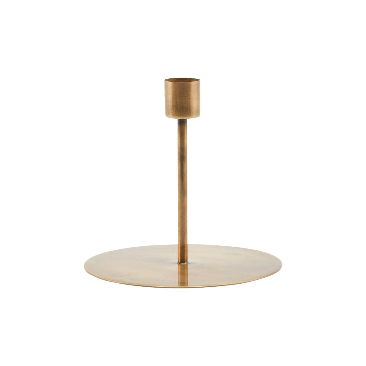Candle Holder | Low | Anit | Antique Brass | by House Doctor - Lifestory - House Doctor
