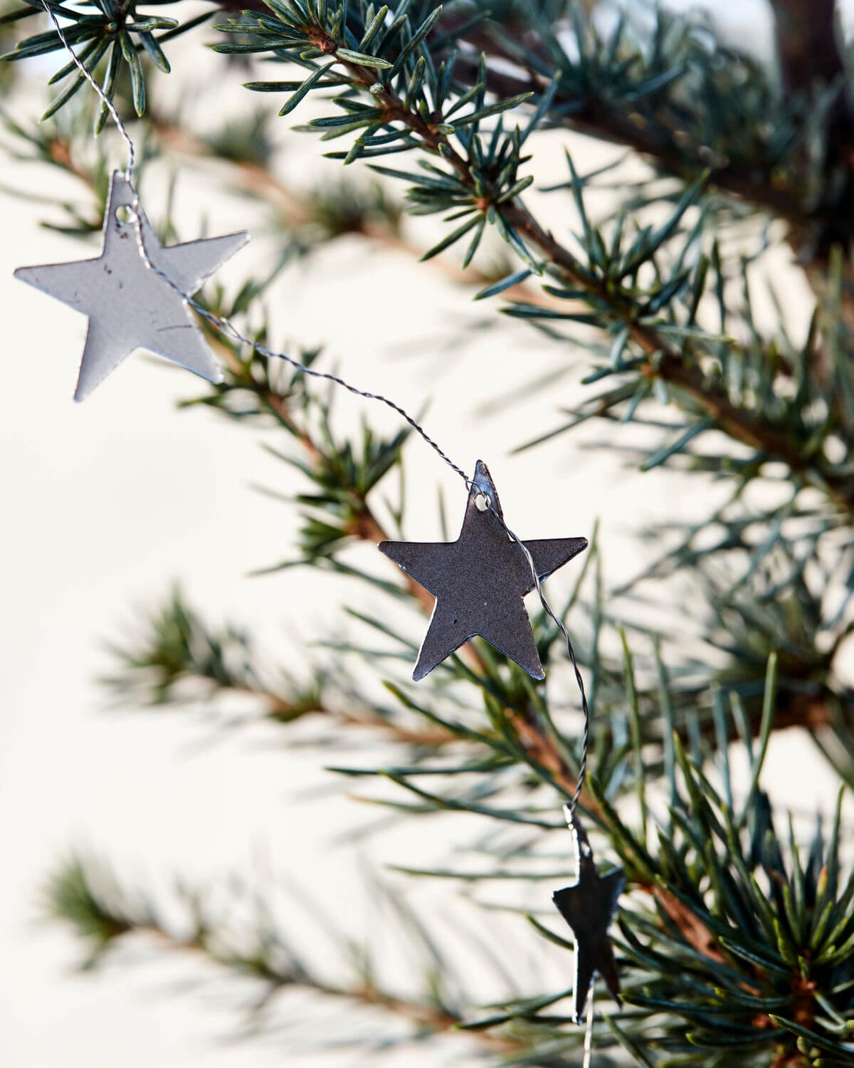 Star Garland | Antique Silver | 1.5m | by House Doctor - Lifestory - House Doctor
