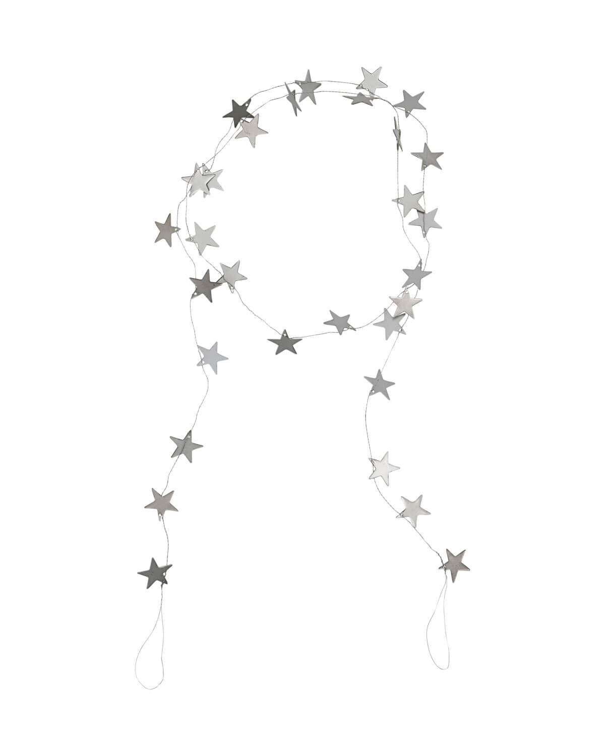 Star Garland | Antique Silver | 1.5m | by House Doctor - Lifestory - House Doctor
