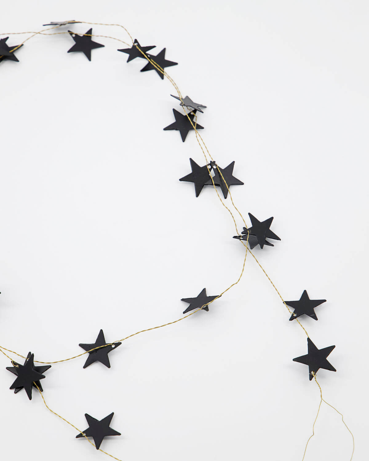 Star Garland | Black Antique | 1.5m | by House Doctor - Lifestory - House Doctor