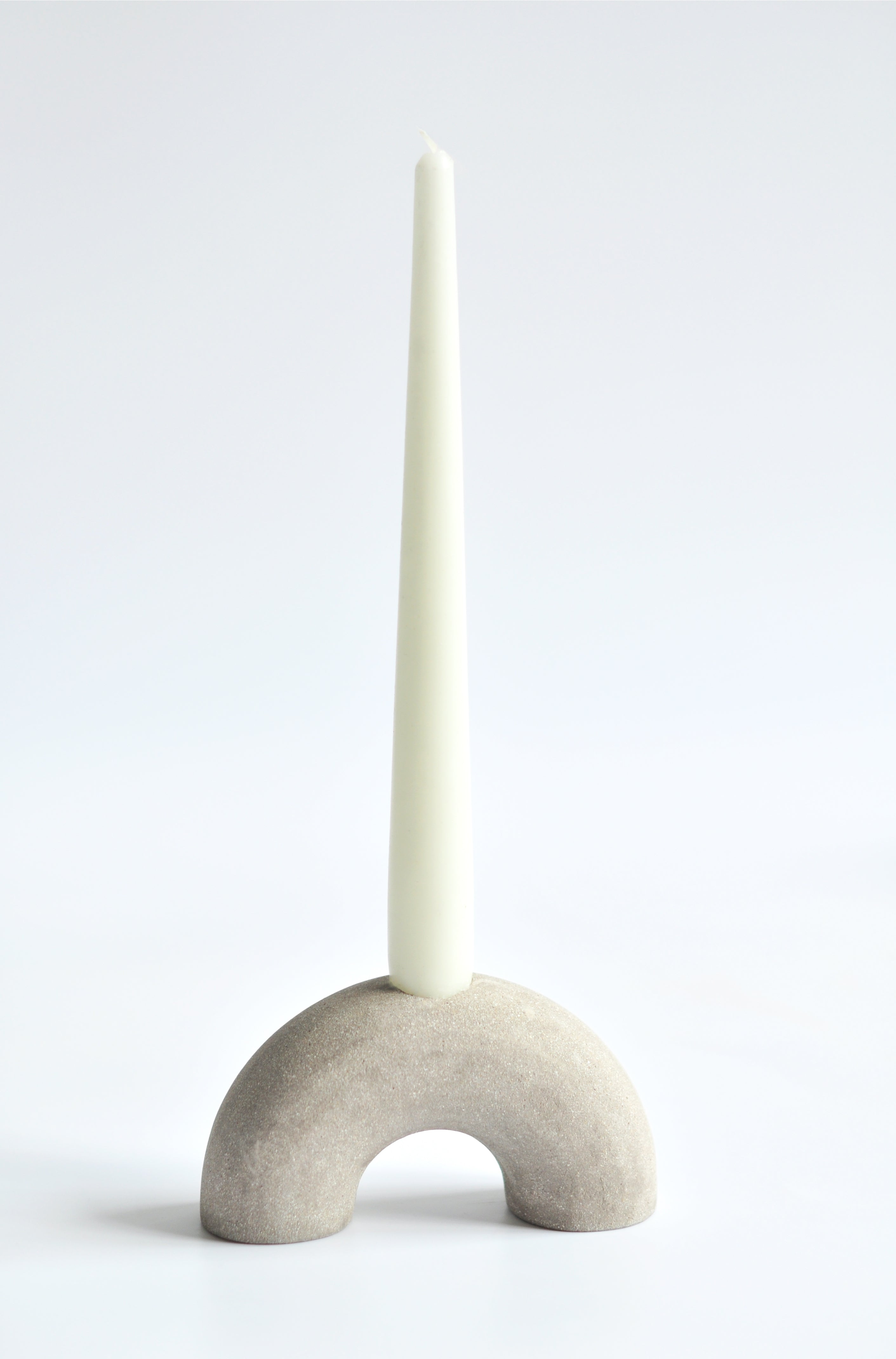 Arch Candle Holder | Grey | Handmade in Edinburgh | by Studio Brae - Lifestory - Studio Brae