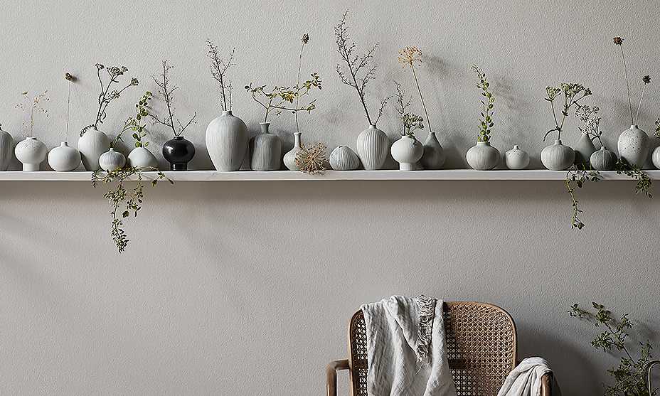 Bari Vase | Large | Grey Stripe | by Lindform - Lifestory