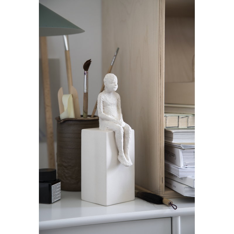 The Dreamer | Unglazed Stoneware Sculpture | by Kähler - Lifestory