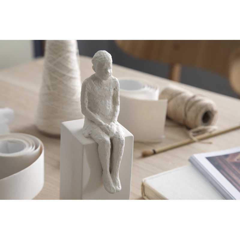 The Dreamer | Unglazed Stoneware Sculpture | by Kähler - Lifestory