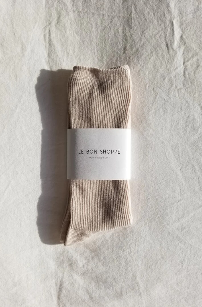 Trouser Socks | Eggnog | by Le Bon Shoppe - Lifestory - Le Bon Shoppe