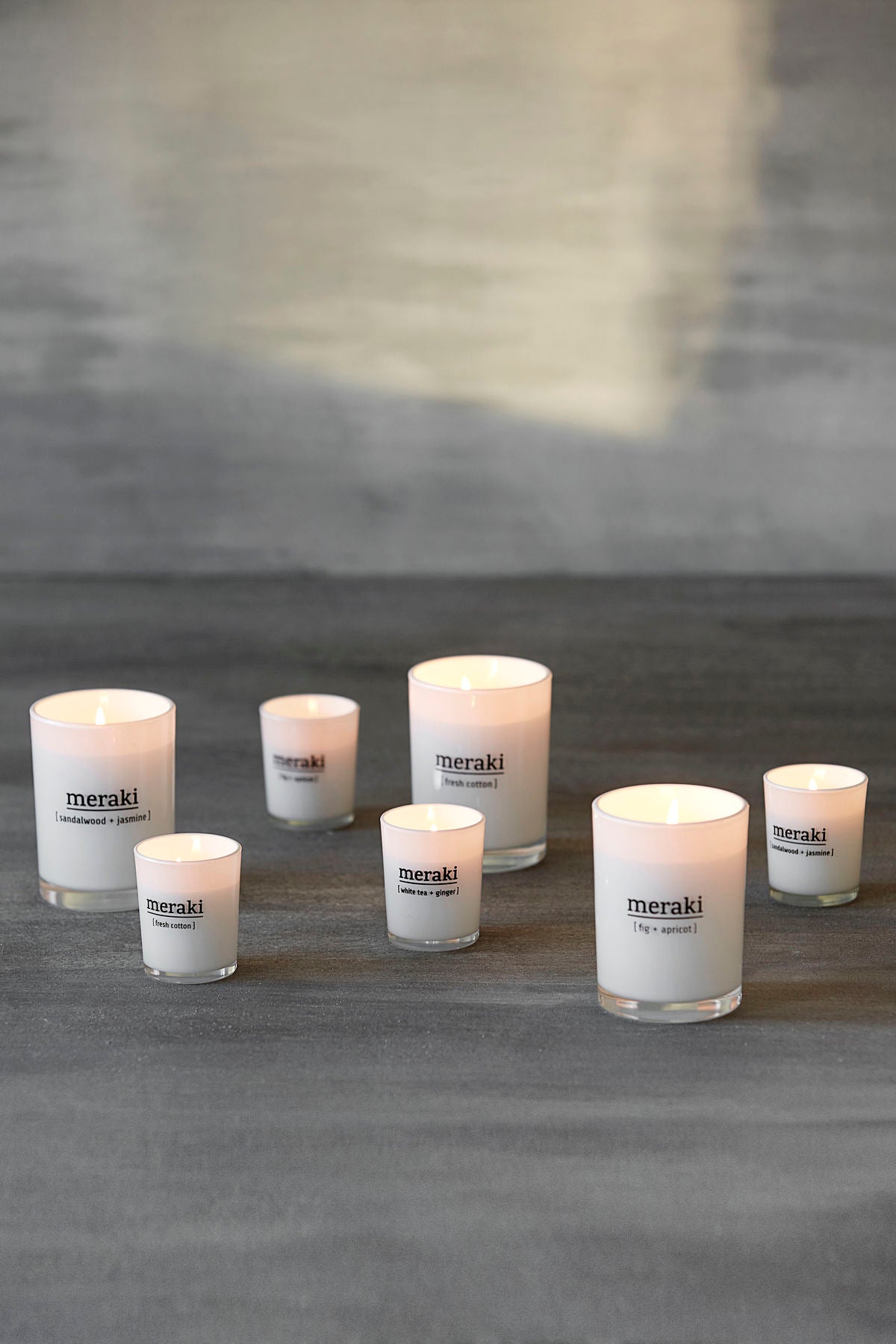 Candle Small - Fig and Apricot by Meraki - Lifestory