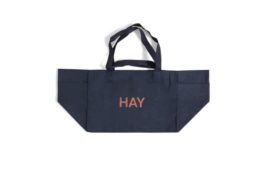 Weekend Bag | Midnight Blue | Recycled Cotton | by HAY - Lifestory - HAY