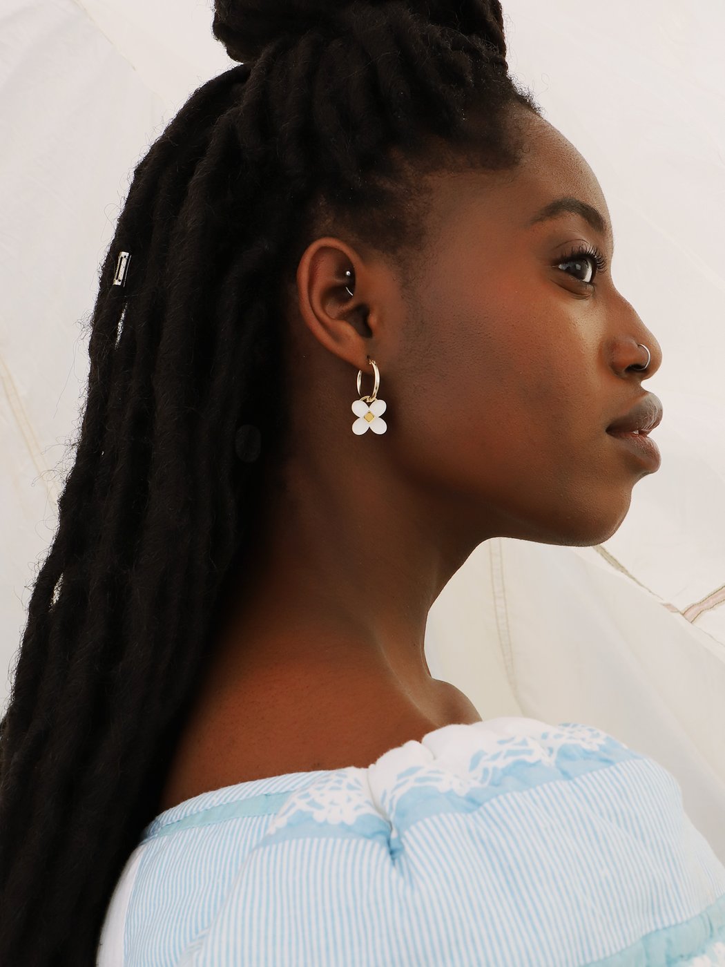 Bella Hoops | Terracotta | by Wolf & Moon - Lifestory - Wolf & Moon